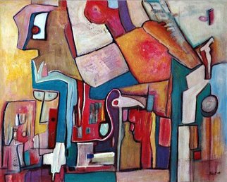 Nest Lopes; Punishments, 2007, Original Painting Acrylic, 95 x 75 cm. Artwork description: 241  Original acrylic painting, painted in Buenos Aires ( Argentina) on 2007abstract, acrylic, canvas, composition   ...