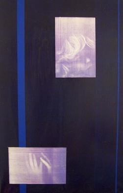Matilde Montesinos; SELF PORTRAIT, 1998, Original Mixed Media, 66 x 100 cm. 