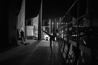Yulia Nak; Ii Russian Ballet, 2017, Original Photography Black and White, 17 x 12 inches. Artwork description: 241 Dance, black white, theater...