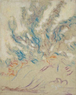 Ron Ogle, 'Australian Pines', 1981, original Drawing Other, 11 x 14  x 1 inches. Artwork description: 1911  With chalk pastels as under drawing. [ Whatever you can do, or dream you can, begin in boldness. Boldness has genius, power, and magic in it. Until one is committed, there is hesitancy, the chance to draw back, always ineffectiveness. The moment one definitely commits oneself, then Providence ...