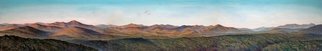 Ron Ogle; THE VIEW THAT MADE ASHEVI..., 2009, Original Painting Oil, 129 x 24 inches. Artwork description: 241  Installed in Pack Library, Asheville, North Carolina...