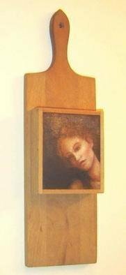 Ron Ogle, 'Frame THIS', 2002, original Painting Oil, 5 x 14  x 2 inches. Artwork description: 1911 Oil on wood, mounted on cutting board. ...