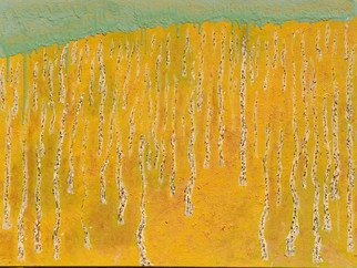 Obert Fittje; Golden Birches, 2014, Original Painting Oil, 24 x 18 inches. Artwork description: 241  There's an old joke about abstract paintings: 
