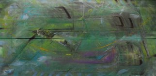 Oscar Pedreros; Rainforest Invaders, 2001, Original Painting Oil, 140 x 70 cm. Artwork description: 241  Dyptich ...