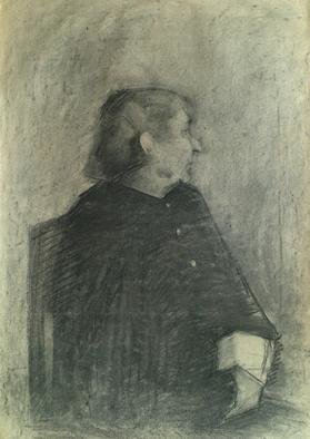 Dario Raffaele Orioli; Portraites From Academy 3, 1976, Original Drawing Charcoal, 70 x 100 cm. 