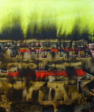 Pablo Damian Kontos; Campo De Batalla, 2012, Original Other, 85 x 100 cm. Artwork description: 241  Acrylics & fire on canvas ...