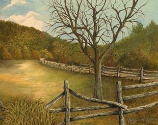 Pamela Van Laanen, 'Country Road II', 2013, original Painting Acrylic, 16 x 20  x 1 inches. Artwork description: 2703   Landscape, trees, countryside                        ...