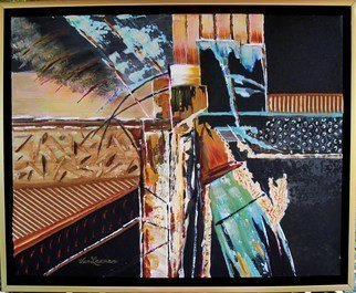 Pamela Van Laanen, 'Mission Accomplished', 2010, original Painting Acrylic, 16 x 20  x 1 inches. Artwork description: 3495    Acrylic/ collage, textural, multi- dimensional  ...
