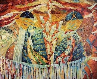 Biser Panayotov; After The Desert, 2009, Original Painting Oil, 73 x 88 mm. Artwork description: 241  After the desert, 2009 year, oil on canvas, ...