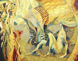 Biser Panayotov; Dream Of Summer, 2002, Original Painting Oil, 70 x 55 cm. 