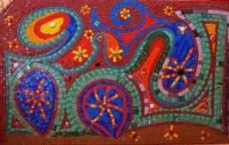 Goksen Parlatan; Birth Of A Star Mosaic, 2011, Original Mosaic, 90 x 55 cm. Artwork description: 241 Space, stars, colour and creativity. ...