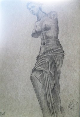 Paul Anton; Sketch 01, 2015, Original Drawing Pencil, 42 x 59.4 cm. Artwork description: 241   Sketch I made as a student.  ...