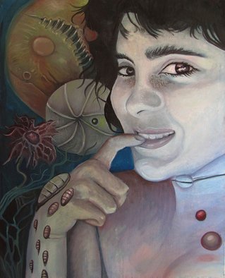 Pawel Batura; Ajzulah, 2018, Original Painting Oil, 81 x 100 cm. Artwork description: 241 Ajzulah, oil on canvas, 81 x 100 cm...