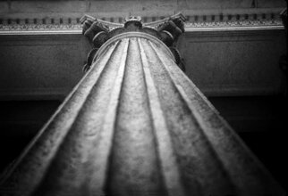 Peter C. Brandt; Great Pillar, 2003, Original Photography Color, 13 x 19 inches. Artwork description: 241 Straight up view of greatness...