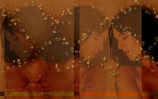 Peter Ingrassia; Echo Of A Dream, 2008, Original Digital Art, 16 x 20 inches. Artwork description: 241         Photoshop manipulation on archival photo paper. Available as giclee canvas print.  photography, female, portrait, woman, fantasy, new age, erotic, sensual, dream, ethereal            ...