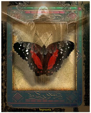 Peter Ingrassia; Metamorphosis, 2008, Original Digital Art, 16 x 20 inches. Artwork description: 241         Photoshop photo manipulation on archival paper. Available as Giclee canvas print.  photography, female, portrait, woman, fantasy, new age, erotic, sensual, dream, ethereal         ...