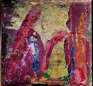 Phillip Pradier; Zen Painting, 1998, Original Painting Other, 12 x 12 inches. Artwork description: 241 mixed media on masonite...