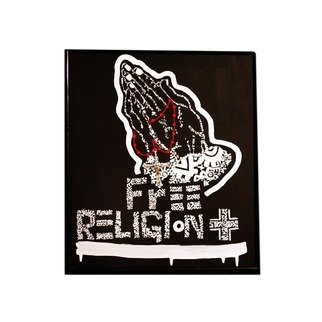 Mark Savage; FREE Religion, 2015, Original Painting Acrylic, 15 x 20 inches. Artwork description: 241  Because sometimes the things that bond us wrap us in a mental bondage.   ...