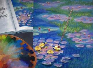 Pat Heydlauff; Dreaming, 2011, Original Painting Acrylic, 24 x 20 inches. Artwork description: 241    Whether your dream is to visit Monet's gardens in Giverny, have your own waterlily garden or be the next Monet and paint a masterpiece, this painting reminds you to dream big.   ...