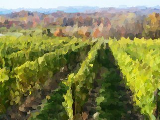 C. A. Hoffman, 'Grapes Of Northern Bounty', 2009, original Photography Color, 12 x 9  inches. Artwork description: 20523  With eternal thanks to the great Impressionists, this is my ode to them and to the wonderful vineyards of northern Michigan. ...