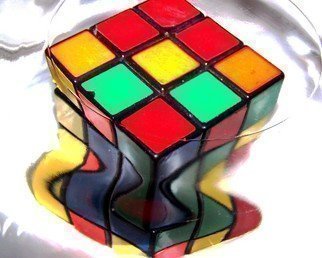 C. A. Hoffman, 'Rubix Meltdown', 2008, original Photography Color, 10 x 8  inches. Artwork description: 24483  This photo is part of my Wormhole series.  It shows what can happen when an ordinary object like a rubix cube gets swallowed by a wormhole and begins to 