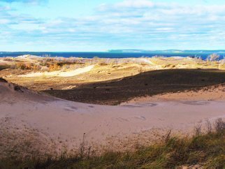 C. A. Hoffman, 'Sand Dunes Around Her', 2008, original Photography Color, 10 x 8  inches. Artwork description: 22107  Sand Dunes of Sleeping Bear Dunes.All photos are available in sizes up to 16x20 inches. ...
