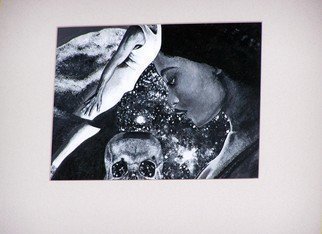 C. A. Hoffman, 'Space Dreaming', 2007, original Painting Acrylic, 7 x 5  x 1 inches. Artwork description: 28443  Black & White acrylic/ collage with a space theme.   This was a spur of the moment thing.  I had several different photos that I used and just placed over each other,  which resulted in the picture in acrylic. picture from the collage that  ...