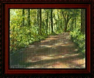 Michael Pickett, 'Country Road', 2012, original Painting Acrylic, 10 x 8  x 0.5 inches. Artwork description: 2703 You can learn how to paint this painting yourself. Go to www. pickettonline. com and click on Enter, then click on the YouTube link. Thank You.   ...