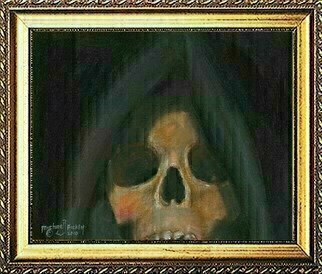 Michael Pickett, 'The Grim Reaper', 2010, original Painting Acrylic, 8 x 10  x 0.5 inches. Artwork description: 2703   You can learn how to paint this painting yourself. Go to www. pickettonline. com and click on Enter, then click on the YouTube link.Thank You....
