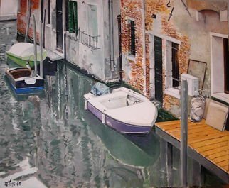 Vicente  Gimeno Ripoll; Venice, 2017, Original other, 81.2 x 65 inches. Artwork description: 241 OIL ON CANVAS...
