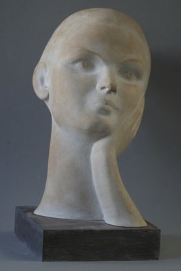 Penko Platikanov; Portrait Of Lana, 2015, Original Sculpture Other, 16 x 8 inches. 