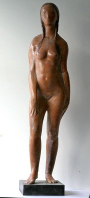 Penko Platikanov; Russian Girl , 2010, Original Sculpture Other, 13 x 48 inches. 