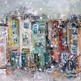 Svetla Andonova; Plovdiv 51 2017, 2017, Original Painting Oil, 20 x 20 cm. Artwork description: 241 Oil painting by Svetla AndonovaA story about one of the most ancient cities, selected as the European Capital of Culture in 2019.  Point Art BG by Svetla AndonovaDimensions 27 x 27 x 4 cm  framed    20 x 20 x 2 cm  unframed    20 x 20 ...