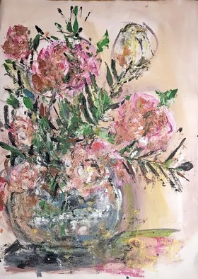 Svetla Andonova; Todor S Day 8 2018, 2018, Original Painting Acrylic, 45 x 60 cm. Artwork description: 241 Category	Acrylic paintingSubject	Flowers and plantsSubstrate	FabricMaterials	acrylic colors on fabricDimensions	45 x 60 x 0. 1 cm  unframed    45 x 60 cm  actual image size Framing	This artwork is sold unframed...