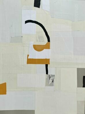 Silvia Poloto; Wabi Sabi 114, 2022, Original Mixed Media, 45 x 60 inches. Artwork description: 241 For wabi sabi works, I use paper as a primary medium aEUR