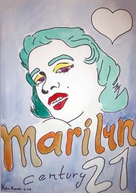 Pedro Ramon Rodriguez Quintana; Marilyn Series, 2004, Original Other, 50 x 70 cm. 