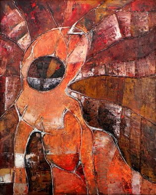 Lubomir Korenko; Salome, Dance Of The Seve..., 2009, Original Painting Oil, 40 x 51 cm. Artwork description: 241  Bible themes. ...