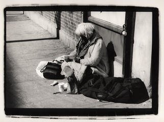 Rachel Schneider; New York 2, 2002, Original Photography Black and White, 10 x 7 inches. 