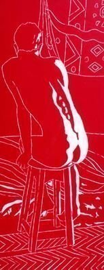 Raphael Perez  Israeli Painter ; Lgbt Artist Homoerotic Art, 1999, Original Painting Acrylic, 100 x 200 cm. Artwork description: 241 lgbt artist homoerotic art by israeli painter raphael perez queer paintings gay art painting...