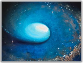 Freydoon Rassouli; Feast Of Heaven, 2018, Original Painting Oil, 40 x 30 inches. Artwork description: 241 A mystical, spiritual, cosmic and space painting by Freydoon Rassouli ...