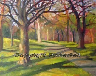 Ron Anderson, 'Pathway In Franklin Park', 2006, original Painting Oil, 20 x 16  x 1 inches. Artwork description: 2307  Original oil painting by artist Ron Anderson. Painting entitled Pathway in Franklin Park. Painted en plein air at Franklin Park in Columbus, Ohio. Painting is priced and sold unframed. Buyer is responsible for all shipping fees, insurance costs and any applicable sales tax and duties. Artist reserves ...