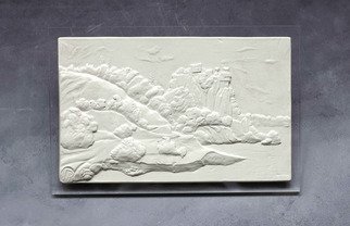 Alexandr And Serge Reznikov; Durer Landscape, 2017, Original Sculpture Mixed, 36 x 24 cm. Artwork description: 241 Albrecht DA1/4rer  21 may 1471, Nuremberg aEUR