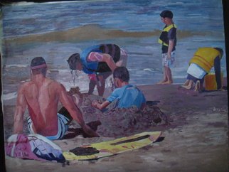 Reynaldo Gatmaitan; Summer Time, 2013, Original Painting Oil, 24 x 28 inches. 