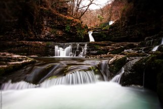Rickey Thompson; Waterfall, 2018, Original Photography Digital, 36 x 24 inches. 