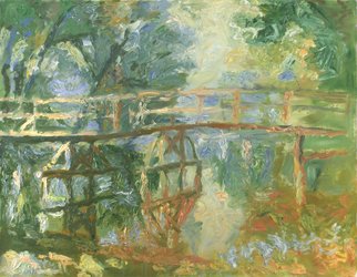 Robert Nizamov; Bridge, 2009, Original Painting Oil, 132 x 103 cm. Artwork description: 241 Bridge...
