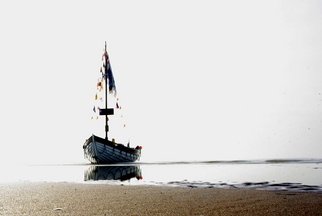 Rob Kuijper; Boat Comes Home, 2010, Original Photography Other, 60 x 40 cm. Artwork description: 241   made in Holland/ Noordwijk Beach ...