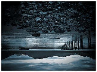 Rob Kuijper; Mountainlake, 2009, Original Photography Other, 60 x 40 cm. Artwork description: 241  made in the French Alps this autumn 2009. ...