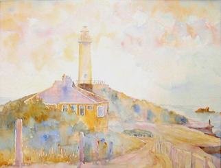 Roderick Brown, 'Bathurst Lighthouse', 2003, original Watercolor, 24 x 18  x 1 inches. Artwork description: 2448 Bathurst Lighthouse on Rottnest Island...