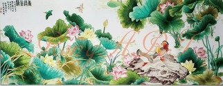 Candice Rongyu; Traditional Painting, 2020, Original Crafts, 160 x 60 cm. Artwork description: 241 Hand- made embroidery artwork...