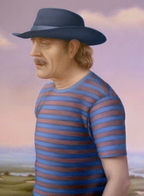 Ronald Weisberg, 'Golf', 2004, original Painting Oil, 18 x 20  x 1 inches. 